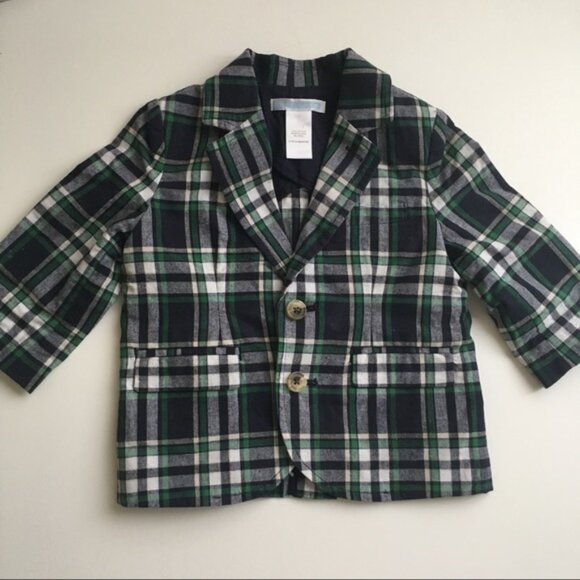 Janie and jack Plaid Blazer - Picture 9 of 10